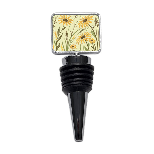 Lovely Sunflowers Wine Bottle Stopper