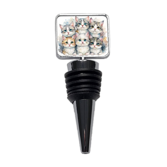 Sweet Australian Mist Cats Wine Bottle Stopper