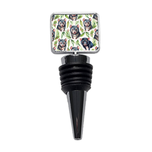 Sweet Tasmanian Devils Wine Bottle Stopper