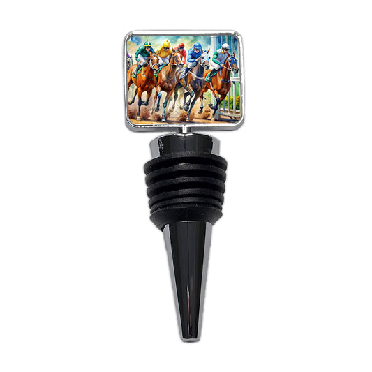 Horse Racing Track Wine Bottle Stopper