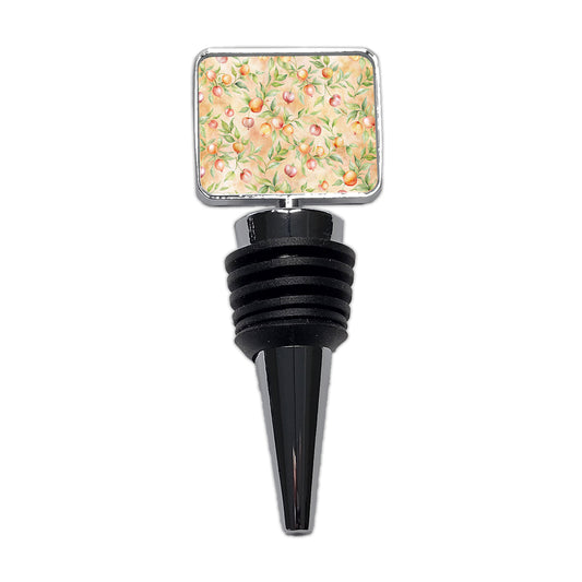 Peaches Beautiful Background Wine Bottle Stopper