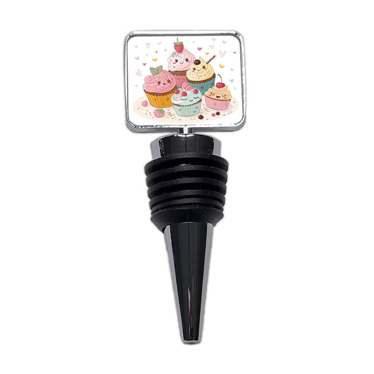 Kawaii Cupcakes Cute Wine Bottle Stopper