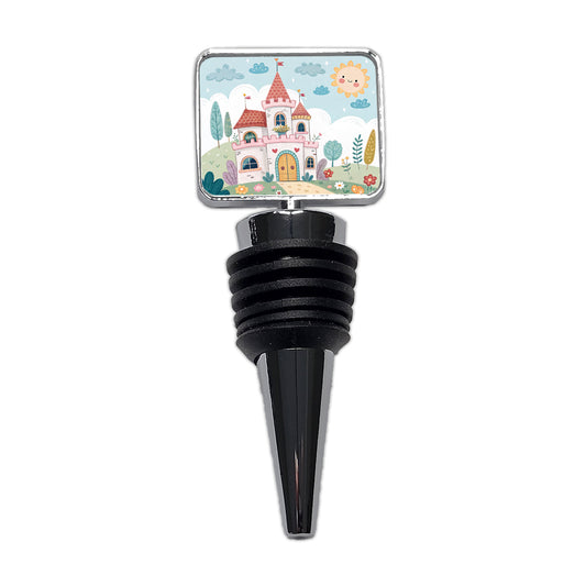 Kawaii Cute Castle Wine Bottle Stopper