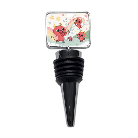 Kawaii Devils Wine Bottle Stopper