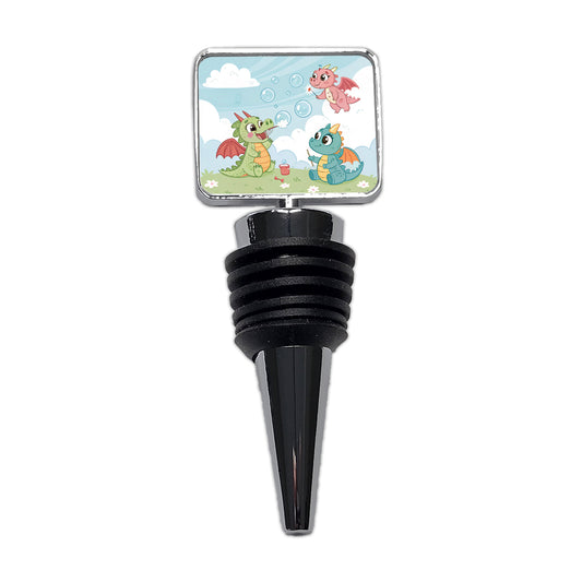 Kawaii Dragons Cute Wine Bottle Stopper
