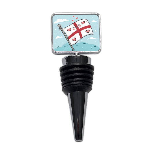 Kawaii England Flag Wine Bottle Stopper