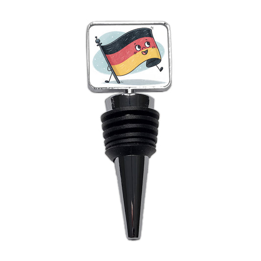 Kawaii Germany Flag Wine Bottle Stopper