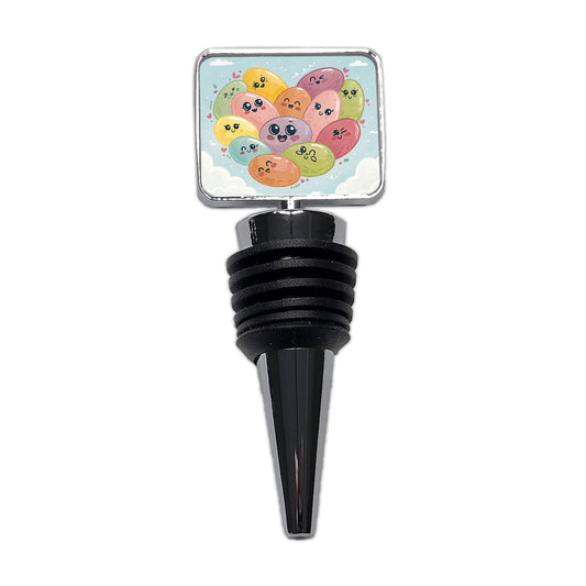 Kawaii Jelly Beans Heart Wine Bottle Stopper