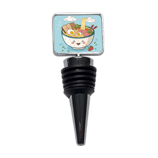 Kawaii Ramen Noodles Wine Bottle Stopper