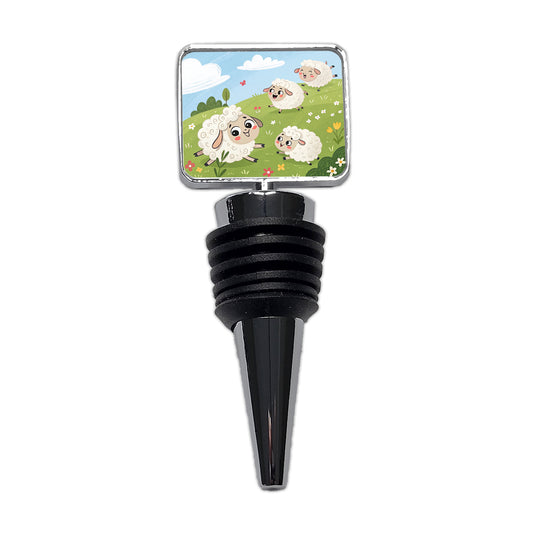 Kawaii Sheep Wine Bottle Stopper