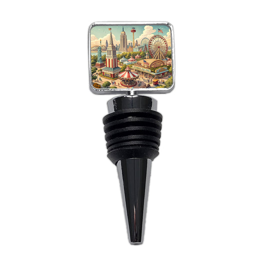 Americana New York World's Fair Wine Bottle Stopper