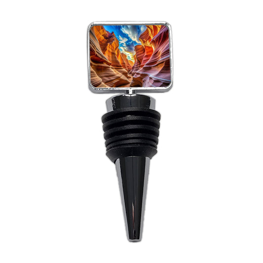 Antelope Slot Canyon Utah Nevada Wine Bottle Stopper