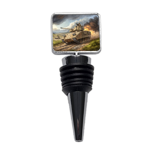 Bradley Fighting Vehicle US Army Armor Wine Bottle Stopper
