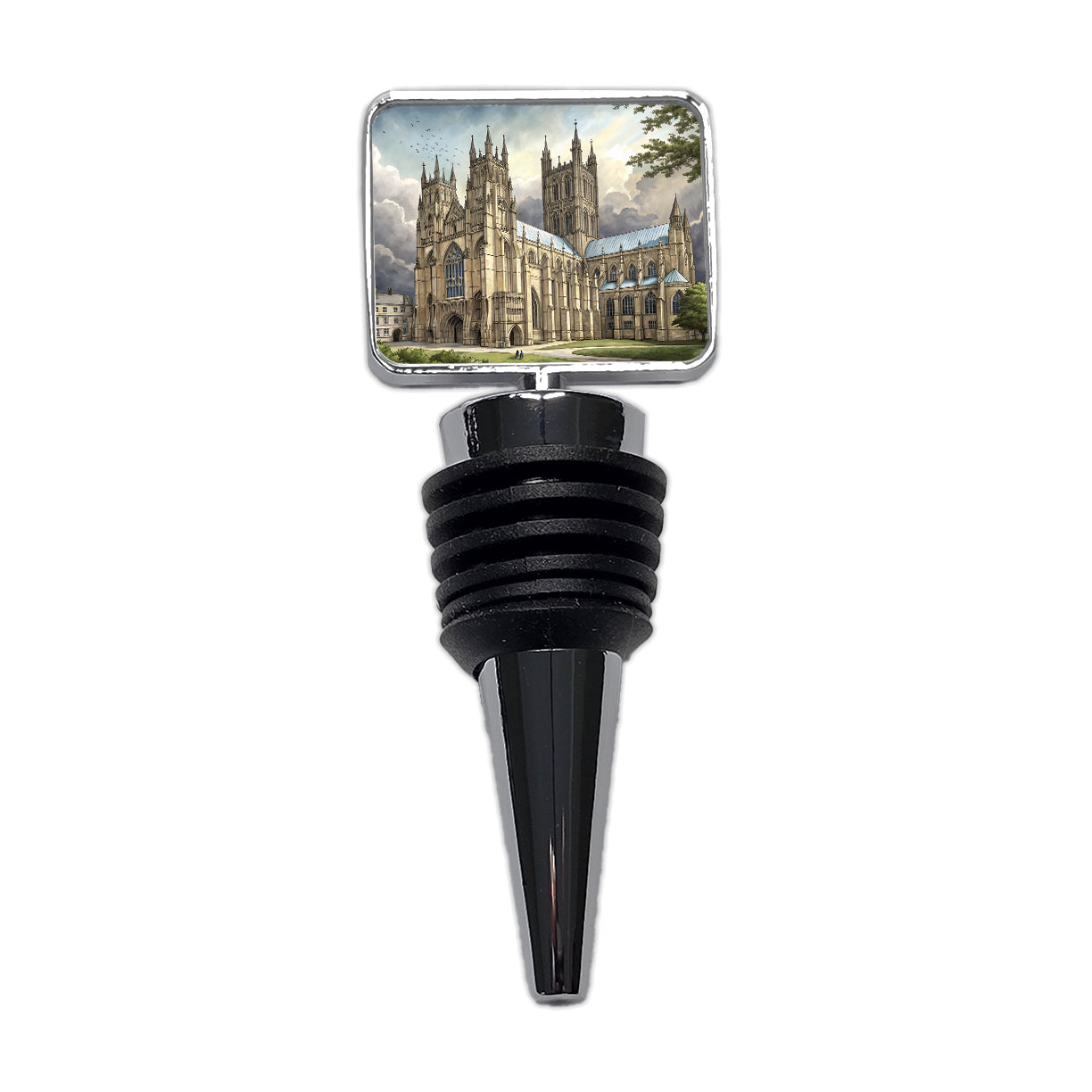 Canterbury Cathedral England Great Britain Wine Bottle Stopper
