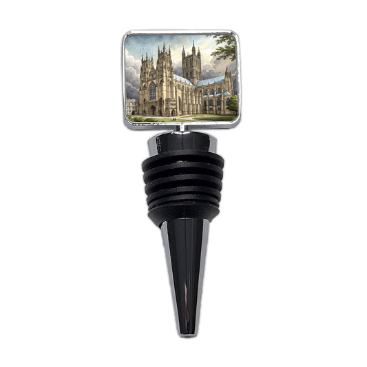 Canterbury Cathedral England Great Britain Wine Bottle Stopper