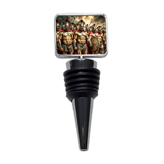 Greek Warriors from Sparta Spartans Wine Bottle Stopper