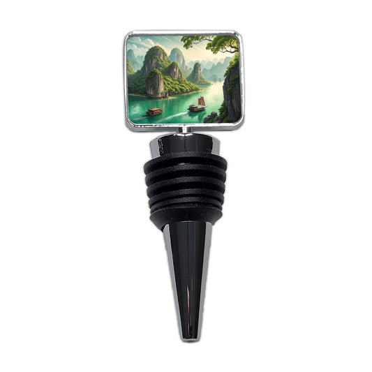 Ha Long Bay Vietnam Wine Bottle Stopper