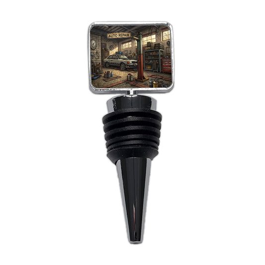 Mechanic's Automotive Repair Garage Wine Bottle Stopper