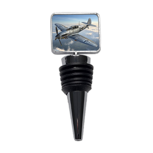 Messerschmitt Bf 109 WWII German Fighter Plane Wine Bottle Stopper