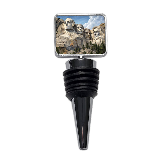 Mount Rushmore National Memorial Black Hills South Dakota Wine Bottle Stopper