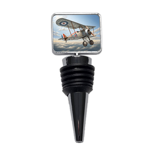 Nieuport 17 WWI French Fighter Plane Wine Bottle Stopper