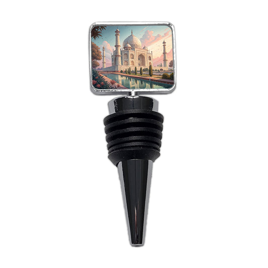 Taj Mahal India Wine Bottle Stopper