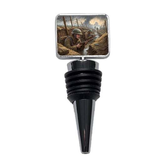 WWI Trench Warfare Allies Western Front Wine Bottle Stopper