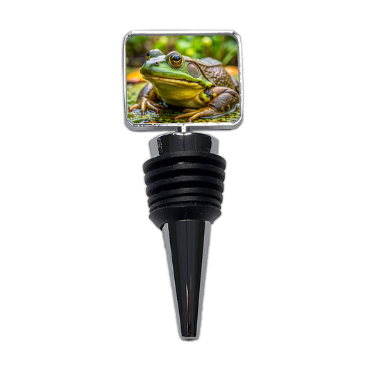 American Bullfrog Wine Bottle Stopper