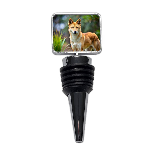 Australian Dingo Wine Bottle Stopper