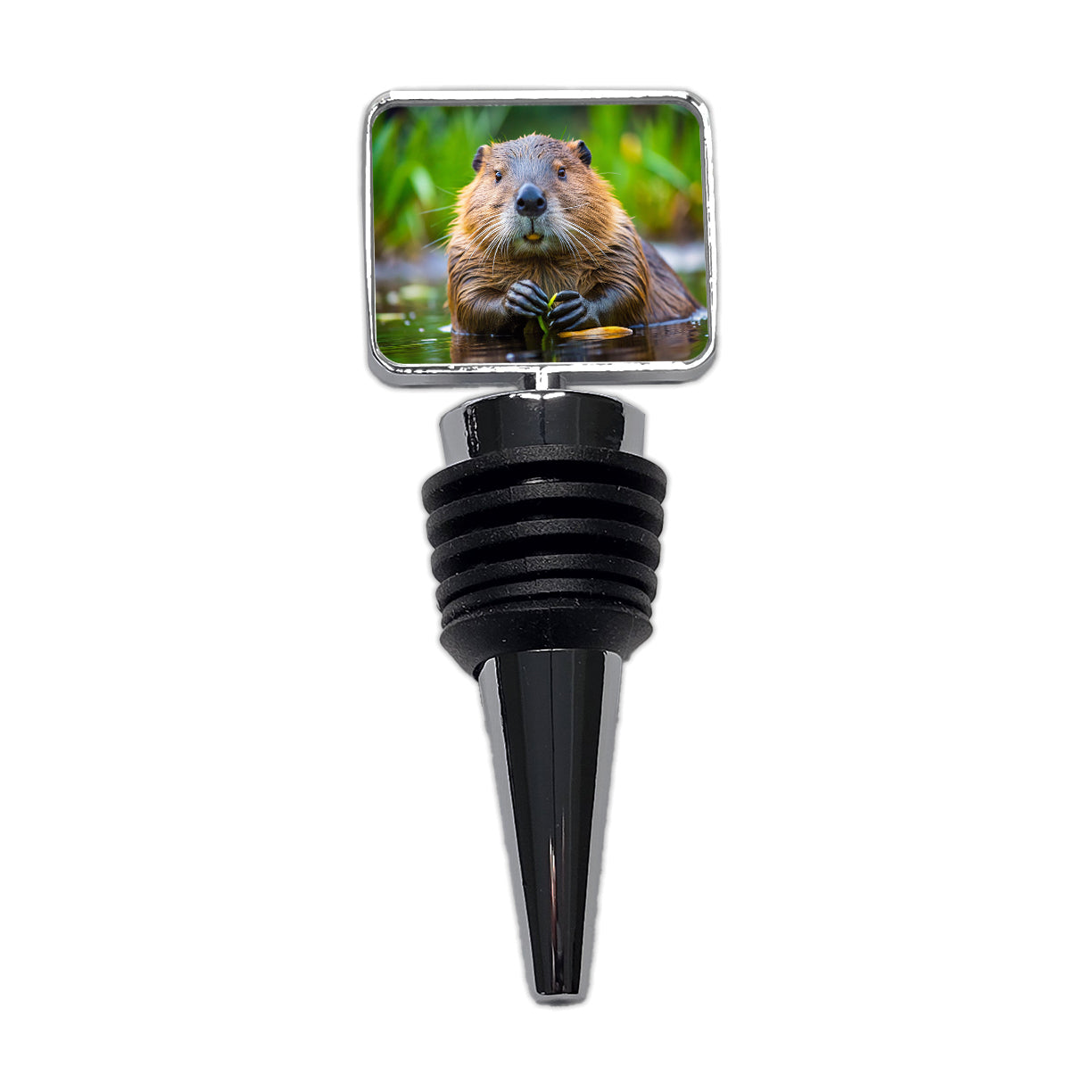 Beaver Wine Bottle Stopper