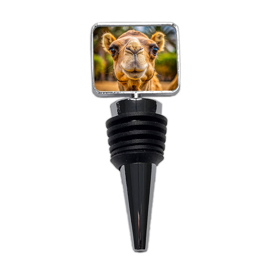Camel Face Wine Bottle Stopper
