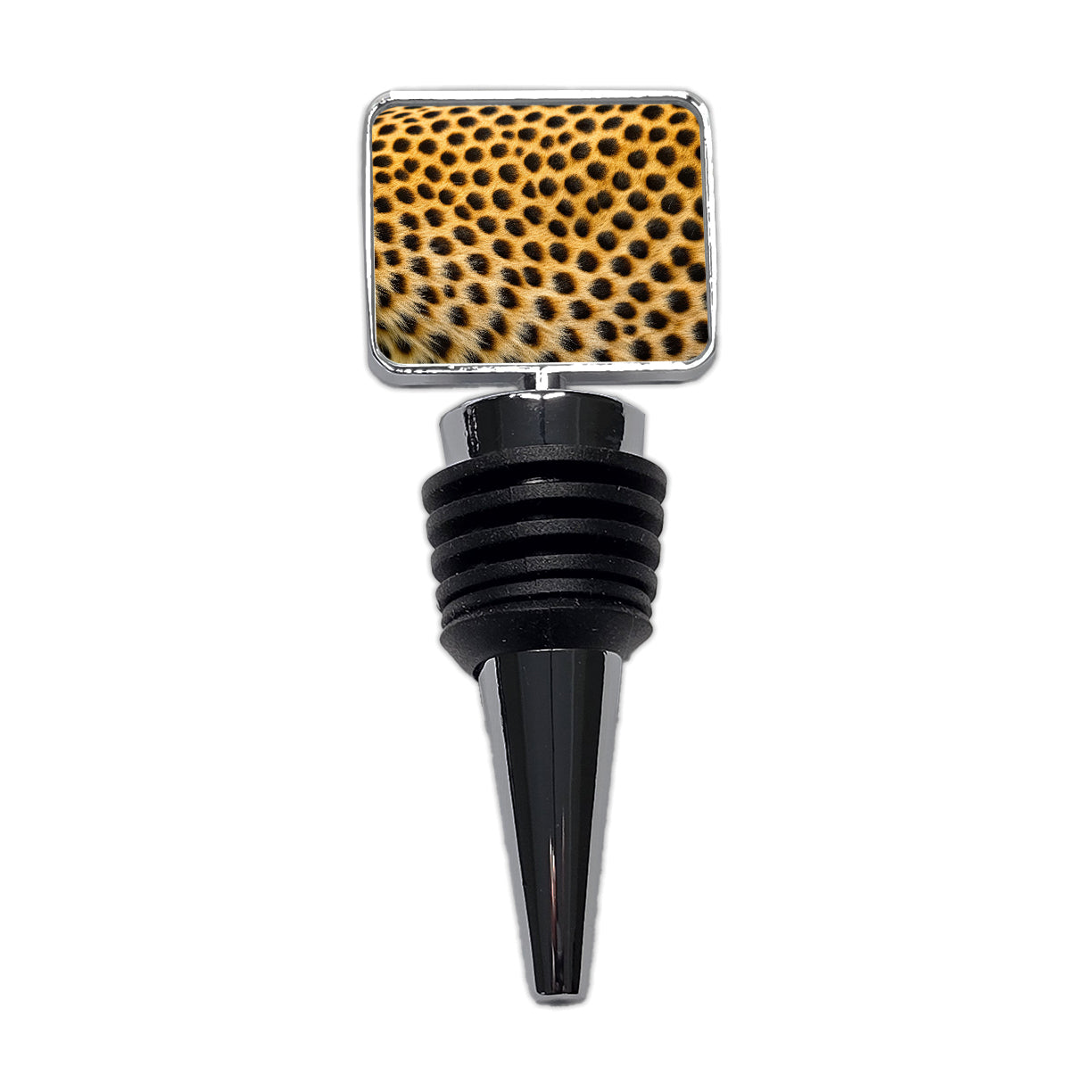 Cheetah Spots Fur Pattern Wine Bottle Stopper