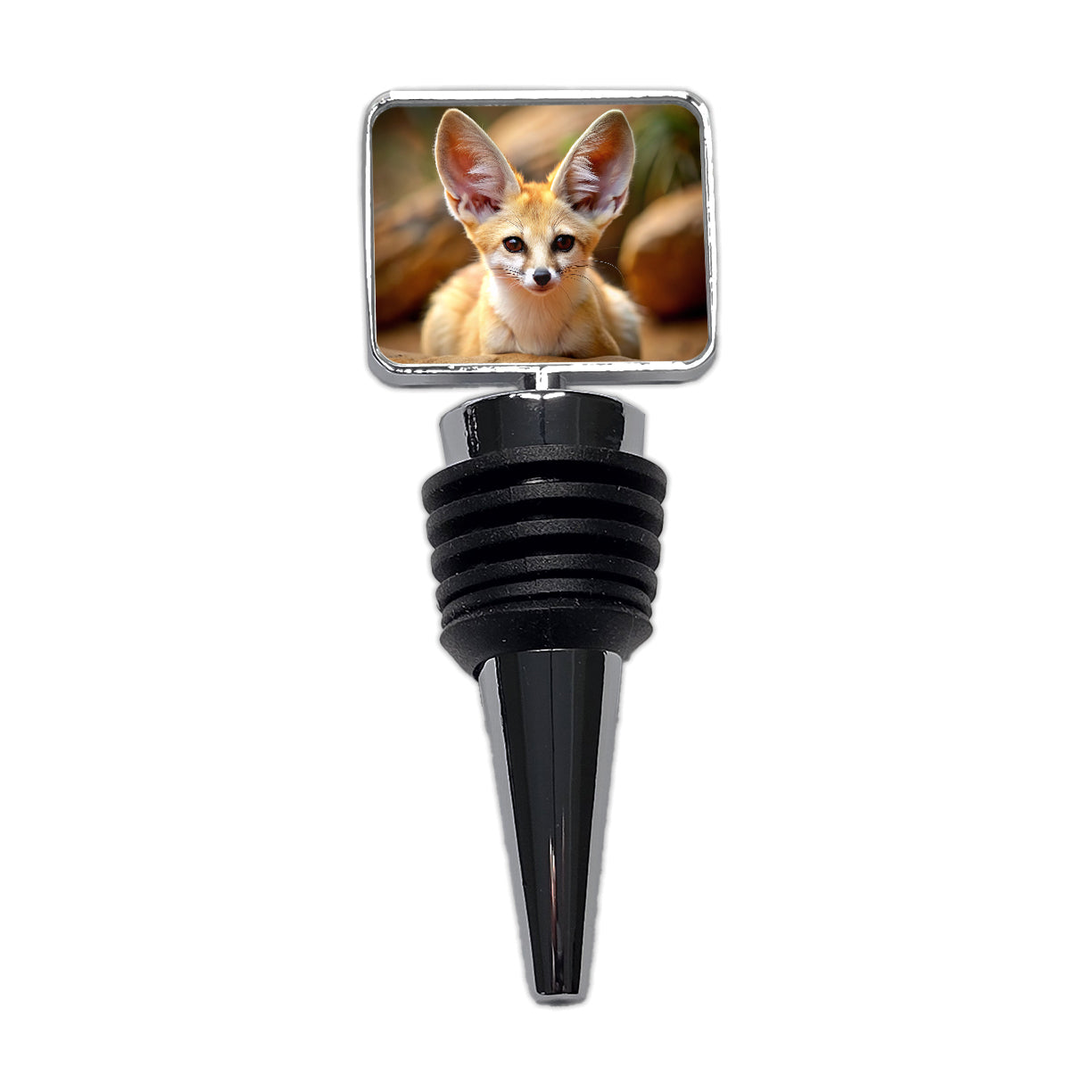 Fennec Fox Wine Bottle Stopper