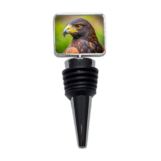 Harris's Hawk Raptor Bird Of Prey Wine Bottle Stopper