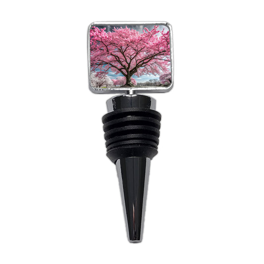 Japanese Sakura Cherry Blossom Tree Wine Bottle Stopper