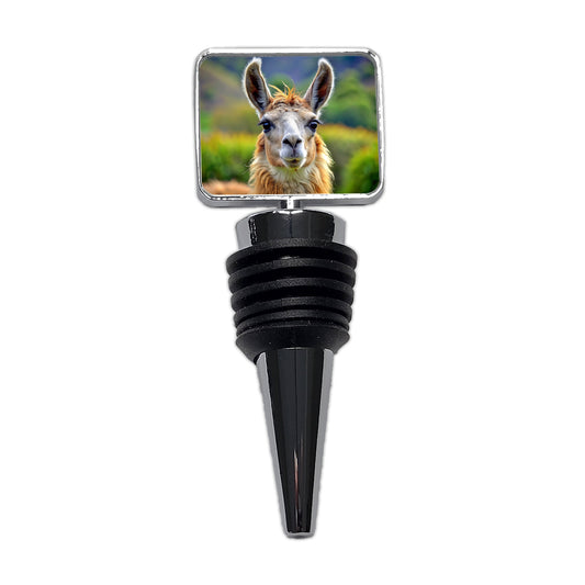 Llama Wine Bottle Stopper