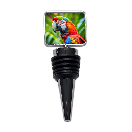 Macaw Parrot Bird Wine Bottle Stopper