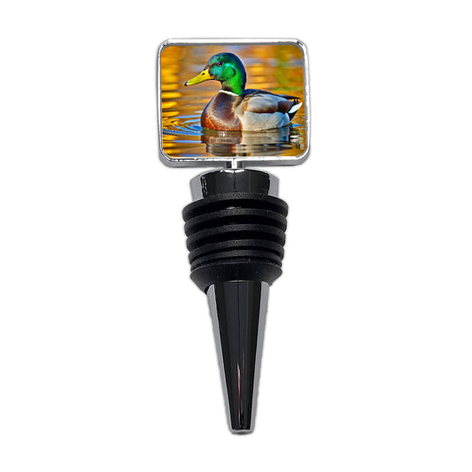 Mallard Duck Wine Bottle Stopper