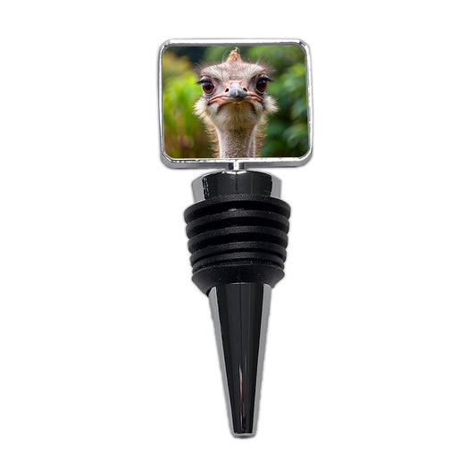 Ostrich Wine Bottle Stopper