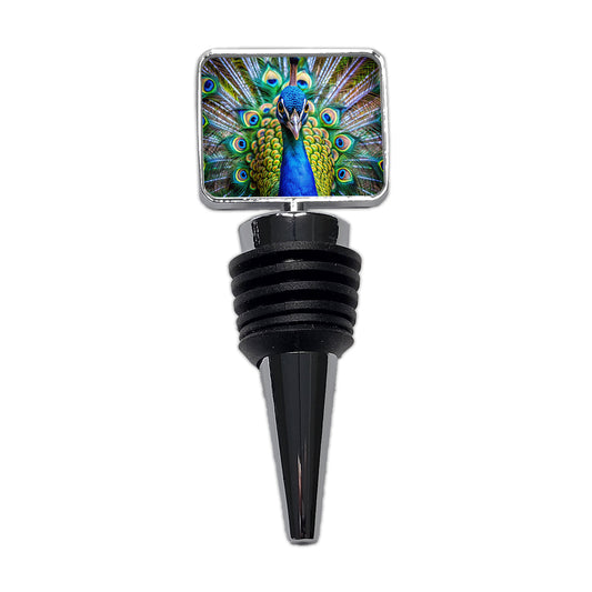 Peacock Wine Bottle Stopper