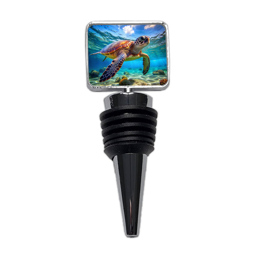 Sea Turtle Wine Bottle Stopper