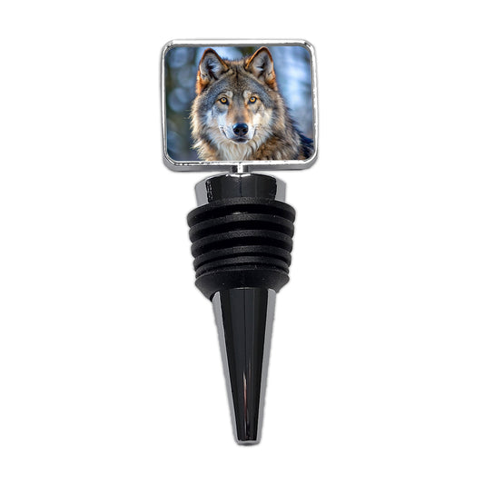 Wolf Wine Bottle Stopper