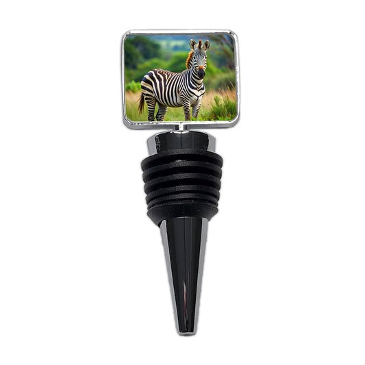 Zebra Wine Bottle Stopper