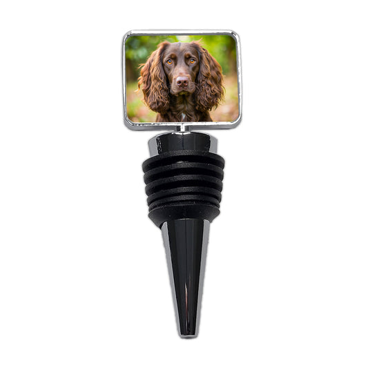 Boykin Spaniel Dog Photo Wine Bottle Stopper