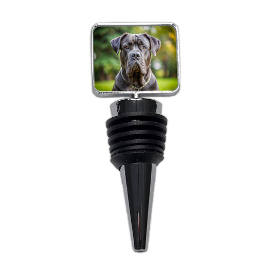 Cane Corso Dog Photo Wine Bottle Stopper