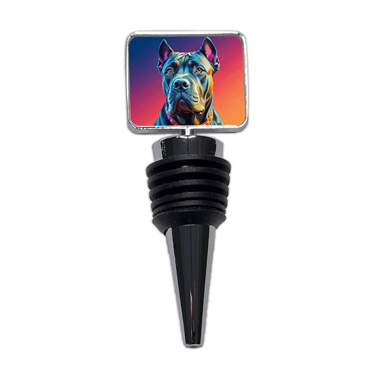 Cane Corso Dog Pop Art Wine Bottle Stopper