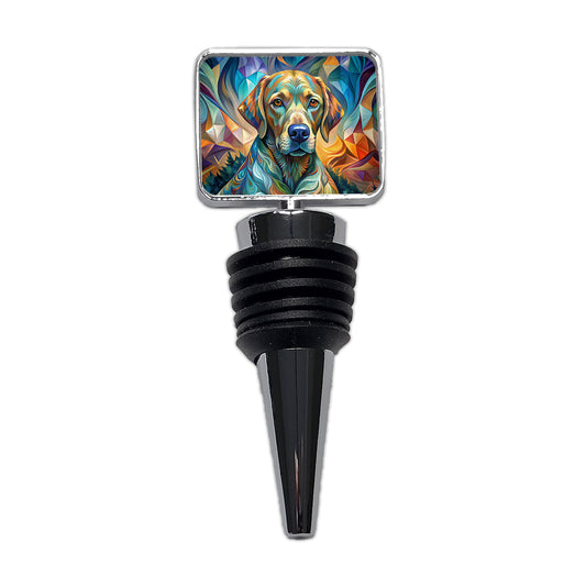 Chesapeake Bay Retriever Dog Abstract Stylized Art Wine Bottle Stopper