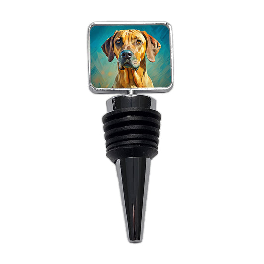 Rhodesian Ridgeback Dog Pop Art Wine Bottle Stopper