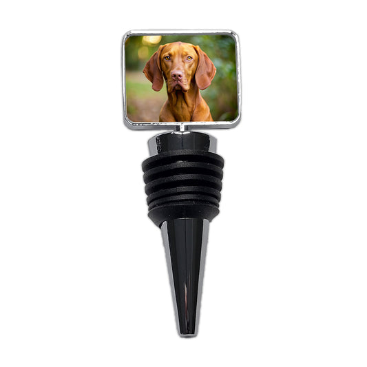 Vizsla Dog Photo Wine Bottle Stopper