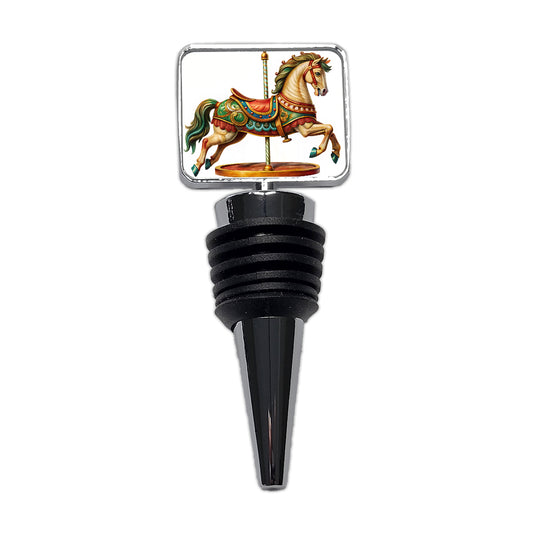 Carousel Horse Wine Bottle Stopper